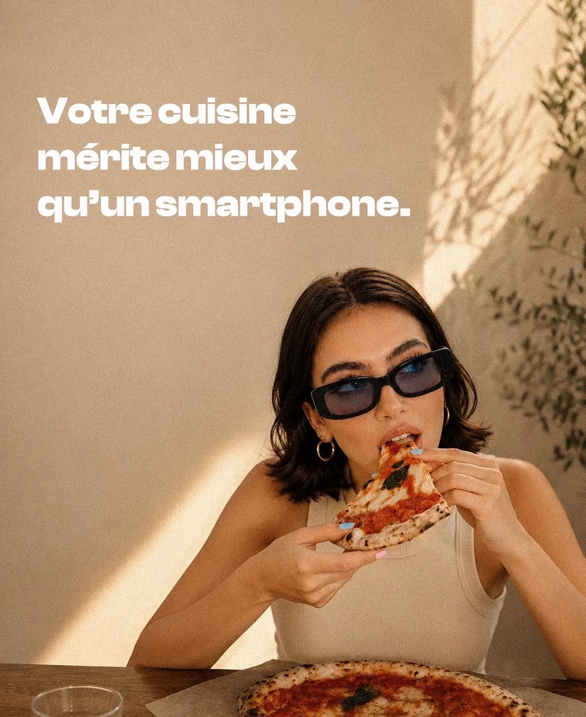 Layve — Votre cuisine mérite mieux qu'un smartphone